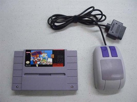 Mario Paint w/ Mouse and Pad Super Nintendo SNES Game For Sale